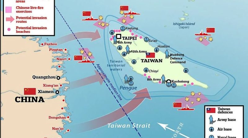 19FortyFive (США): Вашингтон не располагает стратегическим планом на случай кризиса вокруг Тайваня
